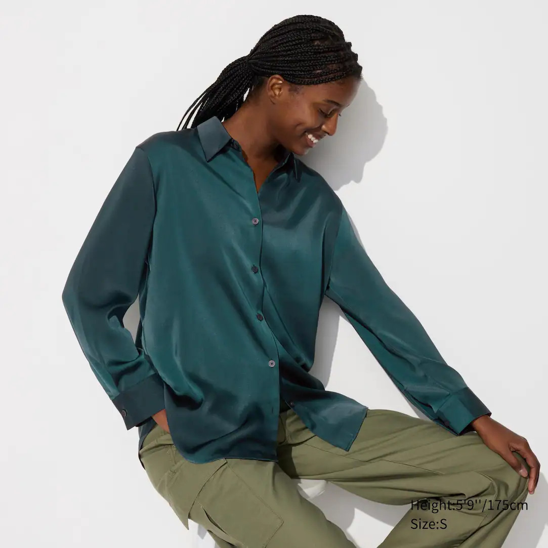 Satijnen Blouse | Uniqlo NL