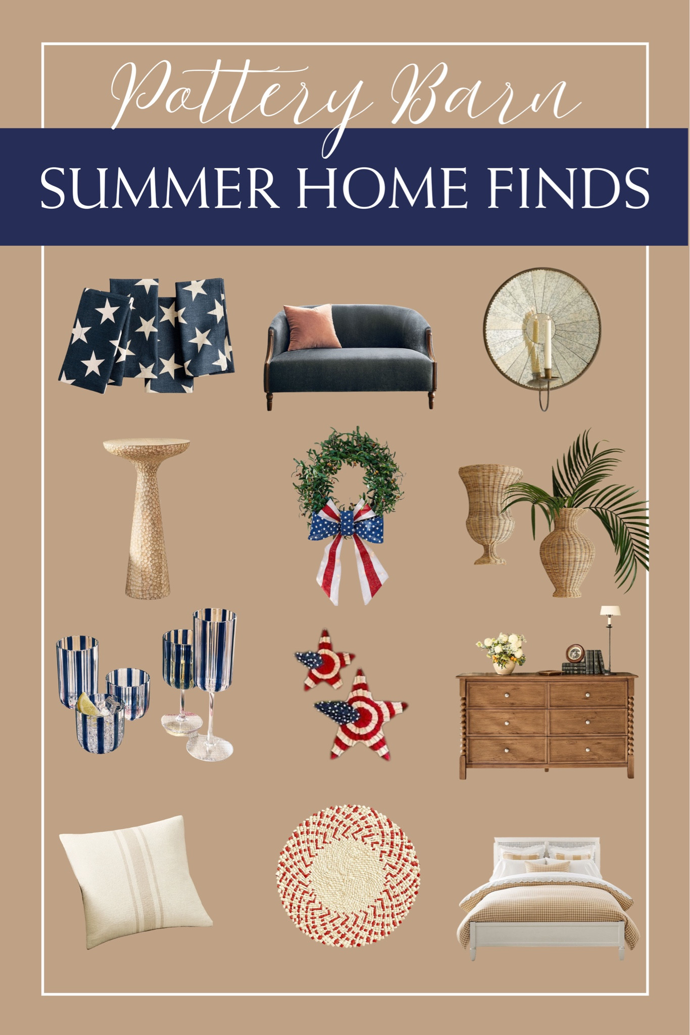 Check out these new and trending home finds from @Pottery Barn to brighten up your summer spaces! ☀️🍉⛱️🌊🐚

#LTKHome #LTKSeasonal #LTKSaleAlert