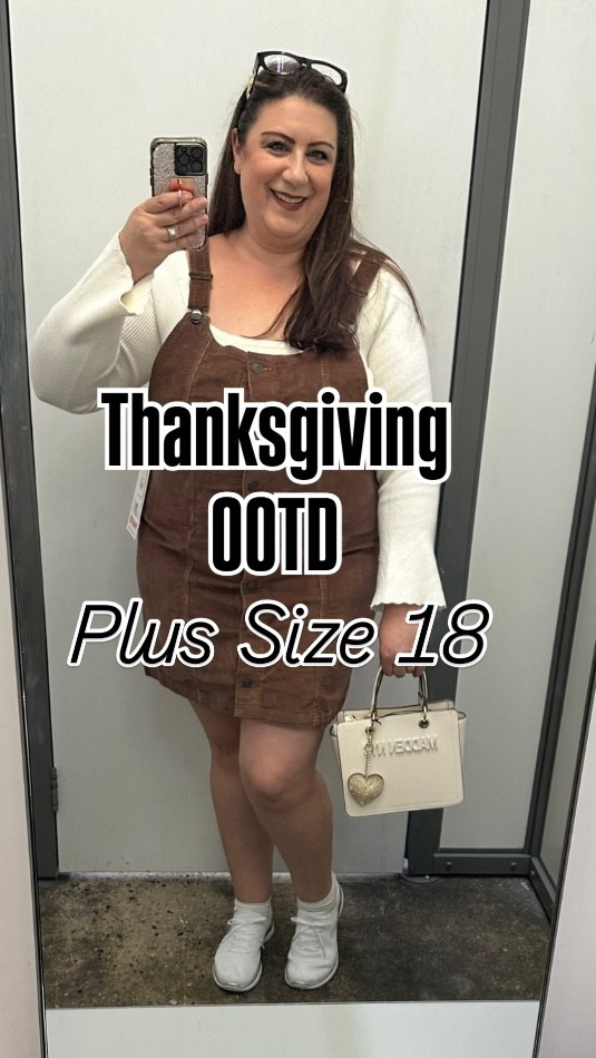 
I’m back in the dressing room trying on fall / autumn looks for Thanksgiving. I love this stretchy corduroy dress, knit top & purse. I’m typically a size 18 or 2x but fit the XL in the dress & am wearing an XL but I’d size up on the top because I think it might shrink when washed. I also linked my Versace glasses & slip-in tennis shoes 👟 Enjoy 😊 


(A music lic was purchased for my song use)
#walmart #walmartplus #walmartdeals #walmartfinds #walmartfashion #walmarttryon #fallootd #thanksgivingoutfit #browndress #tryon

#LTKPlusSize #LTKHoliday #LTKMidsize