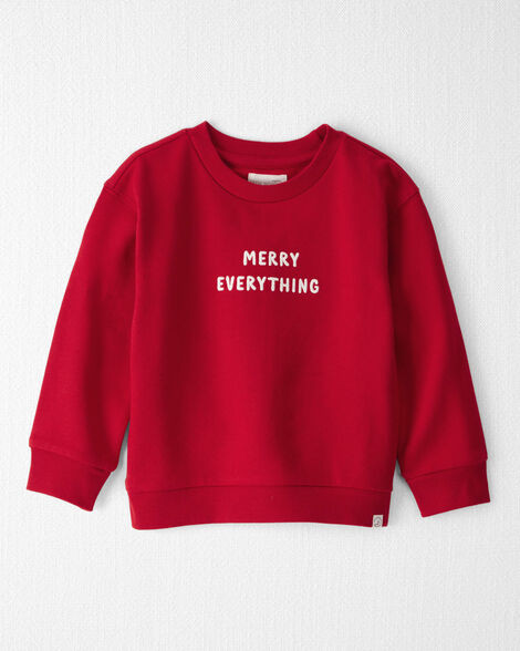 Toddler Merry Everything Pullover Made with Organic Cotton | Carter's Inc