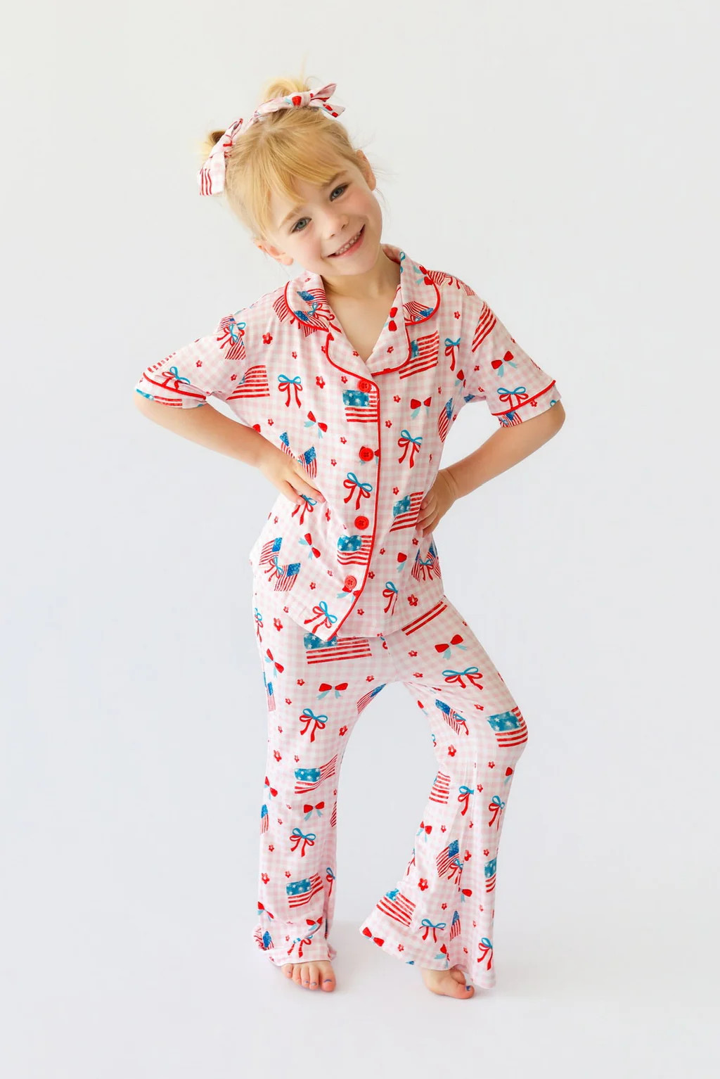 STAR-SPANGLED SWEETHEART DREAM GIRL'S FLARE SET | Dream Big Little