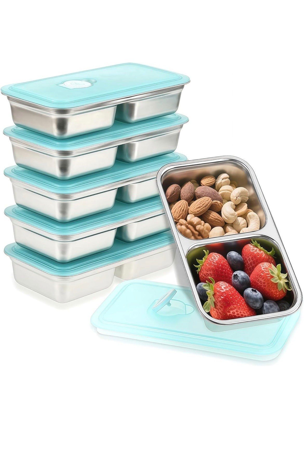These stainless steel snack containers have become one of my favorite lunch-packing essentials. They’re perfect for fruit, veggies, crackers, nuts, cheese, and other small snacks, and they fit easily inside lunch boxes. I love that they’re reusable, dishwasher safe, and a great alternative to plastic containers. If you’re packing school lunches every day, these are definitely worth adding to your collection.

#LTKKids #LTKSeasonal #LTKHome
