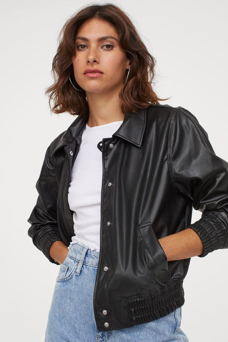 Faux Leather Jacket | H&M (US + CA)
