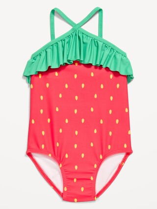 Ruffled One-Piece Swimsuit for Toddler Girls | Old Navy (US)