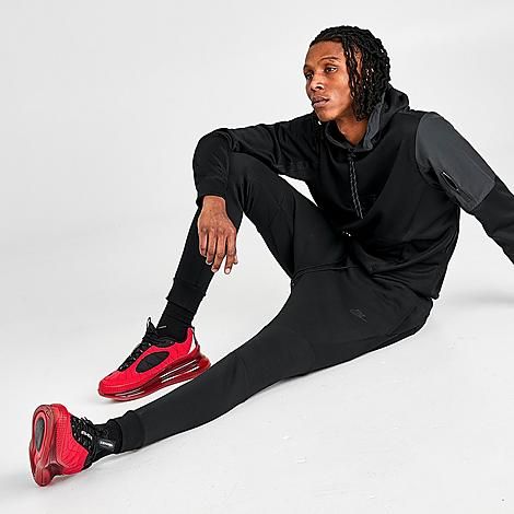 Nike Men's Tech Fleece Jogger Pants in Black Size 2XLT Fleece/Jersey | Finish Line (US)