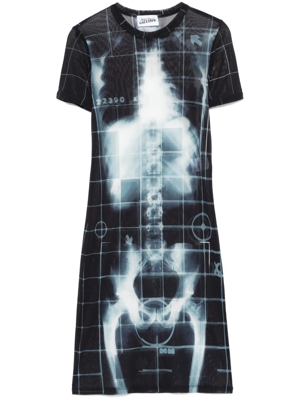 Jean Paul Gaultier Squeletor Mini Dress  | Black | FARFETCH | Farfetch Global