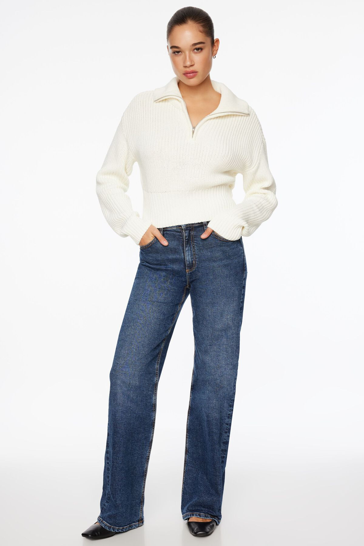 Heidi Wide Leg Jeans | Dynamite Clothing