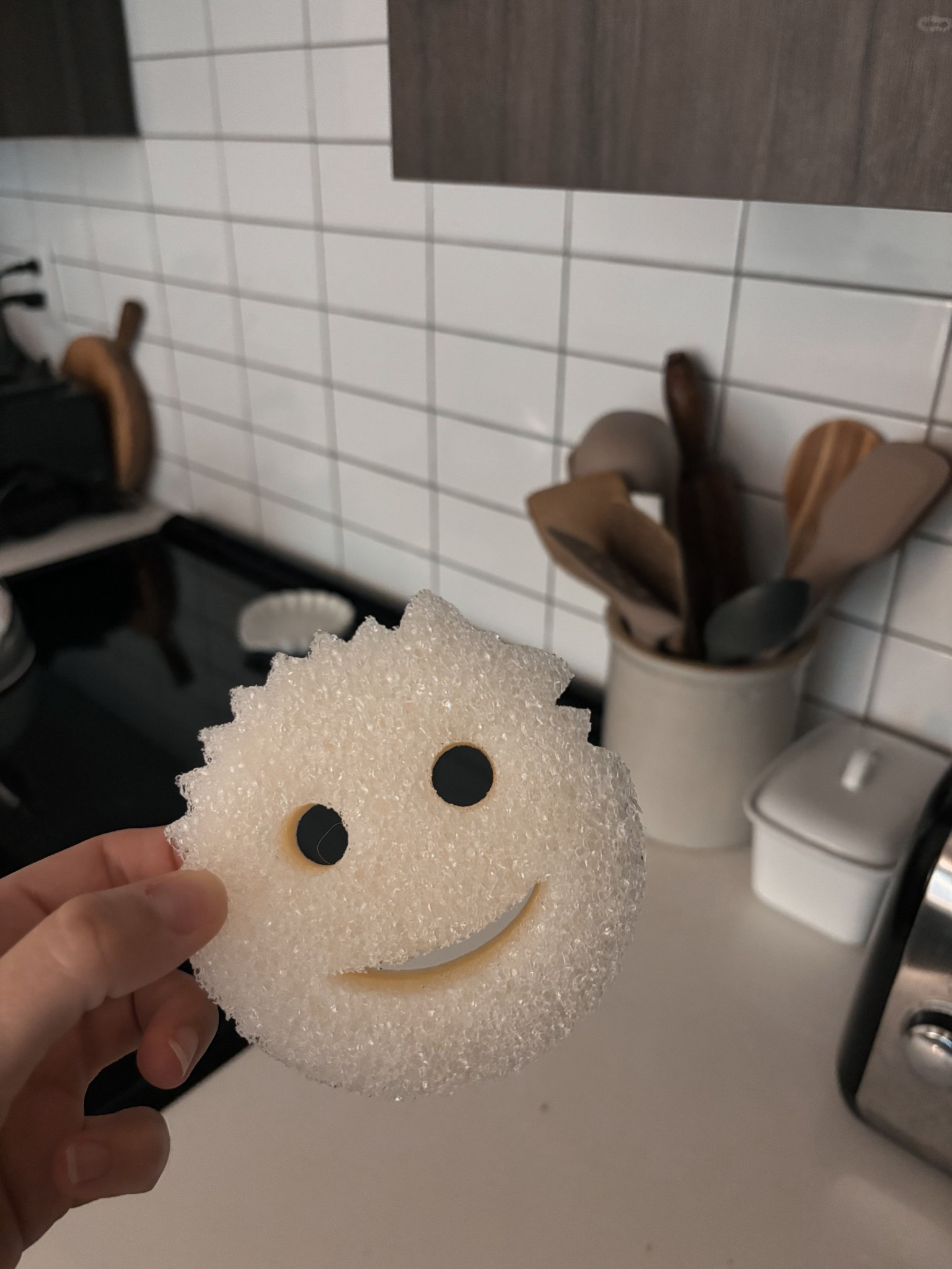 ✨ Neutral kitchen cleaning find alert! ✨
Sale alert!  The Scrub Daddy and Mommy 6-Piece Family Sponge Set from QVC for $16! These are my go-to cleaning sponges because they’re so good — tough enough to scrub pots and pans but gentle enough for delicate dishes and countertops.

The white Scrub Mommy is my favorite in the set — it perfectly matches my neutral kitchen decor, light wood accents, and modern minimalist vibe. No bright colors clashing with my countertops, just simple, clean design that blends right in with the rest of my home.

The dual-sided design makes it ideal for daily cleaning, deep kitchen scrubbing, and even bathroom touch-ups.
I linked this exact QVC Scrub Daddy and Mommy sponge deal here as well as some other major deals (Christmas and holiday gift ideas, anyone?), including a Nespresso sale, discounted sketchers, Ninja Creami deal, a tarte makeup gift set, a shark cordless vacuum, a Le Creuset dutch oven, vitamin and more. 

#loveqvc #ad @qvc @scrubdaddy

#LTKFamily #LTKSaleAlert #LTKHome