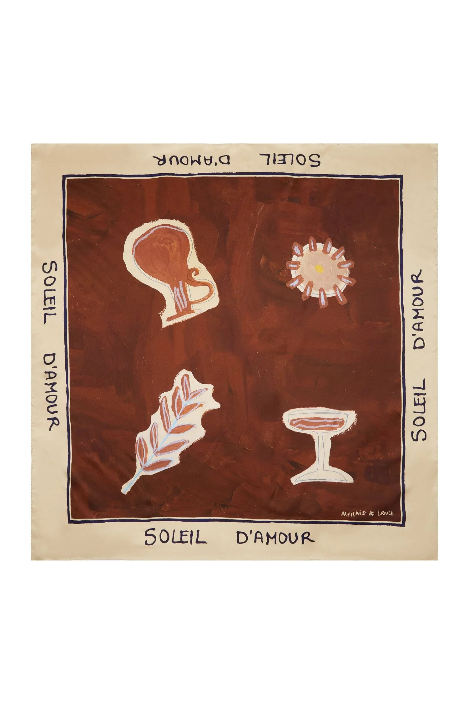 SOLEIL D'AMOUR SILK SCARF | Alemais (AU, US, UK)