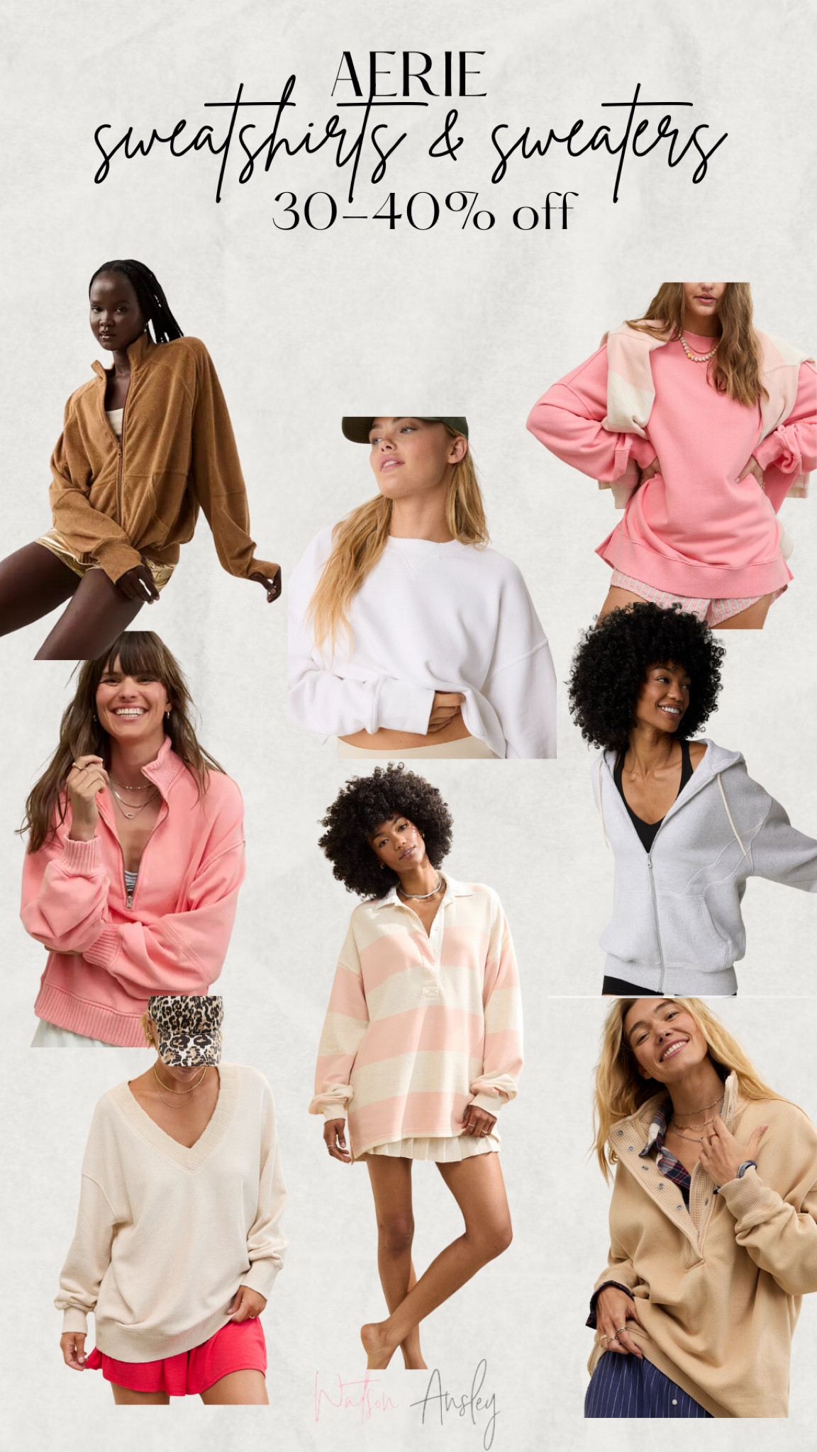 Shop the coziest sweaters up to 40% off from Aerie below!



#LTKFindsUnder50 #LTKSaleAlert #LTKStyleTip
