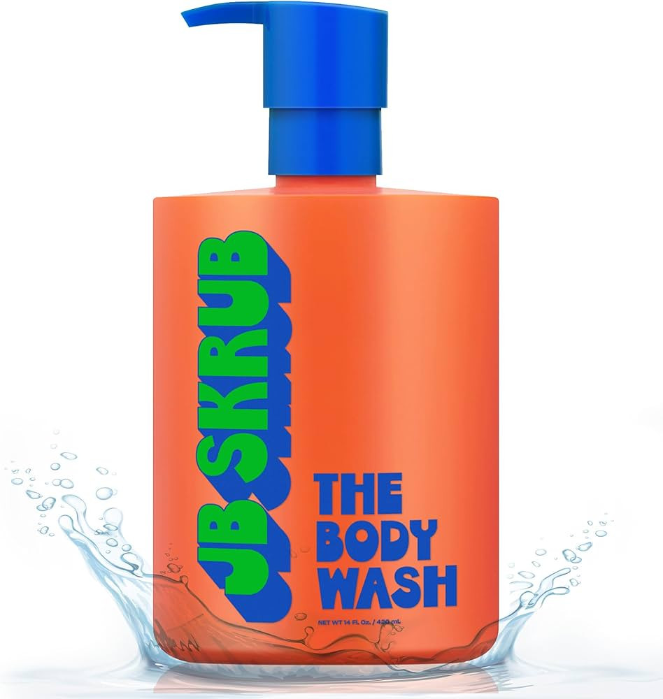 JB SKRUB - The Body Wash for Kids, Tween & Teen Boys with Foaming Action & Natural Citrus Scent -... | Amazon (US)