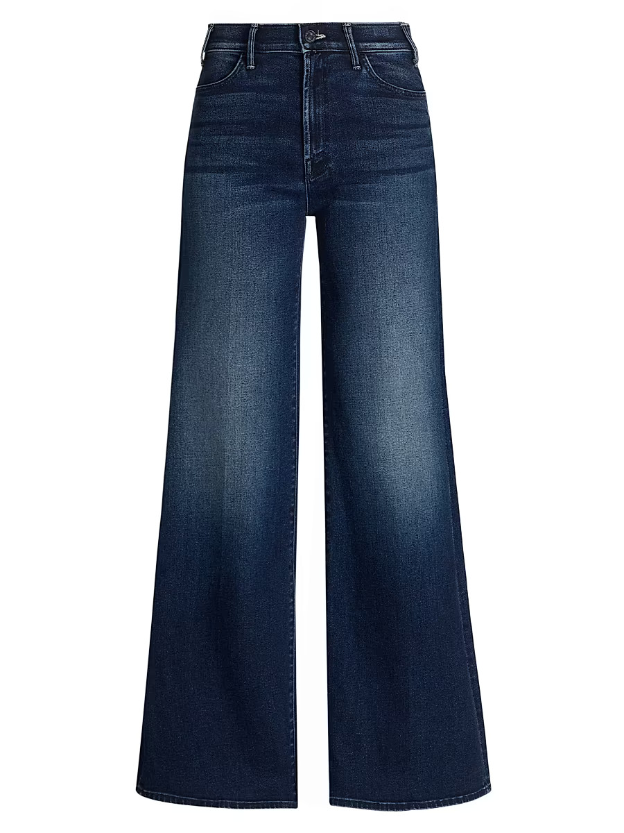 Women's The Hustler Roller Sneak High-Rise Flare Jeans - Homecoming High - Size 23 | Saks Fifth Avenue