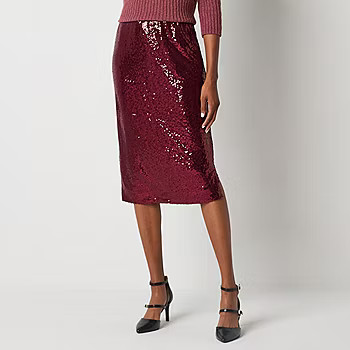 Liz Claiborne Womens Mid Rise Pencil Skirt | JCPenney
