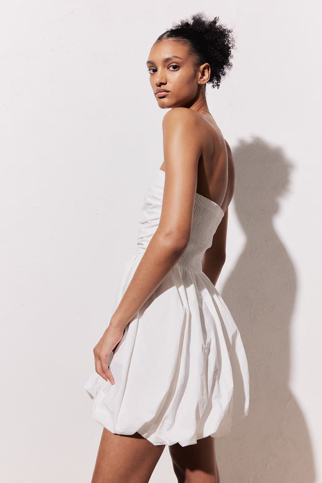 Bubble-hem bandeau dress | H&M (UK, MY, IN, SG, PH, TW, HK)