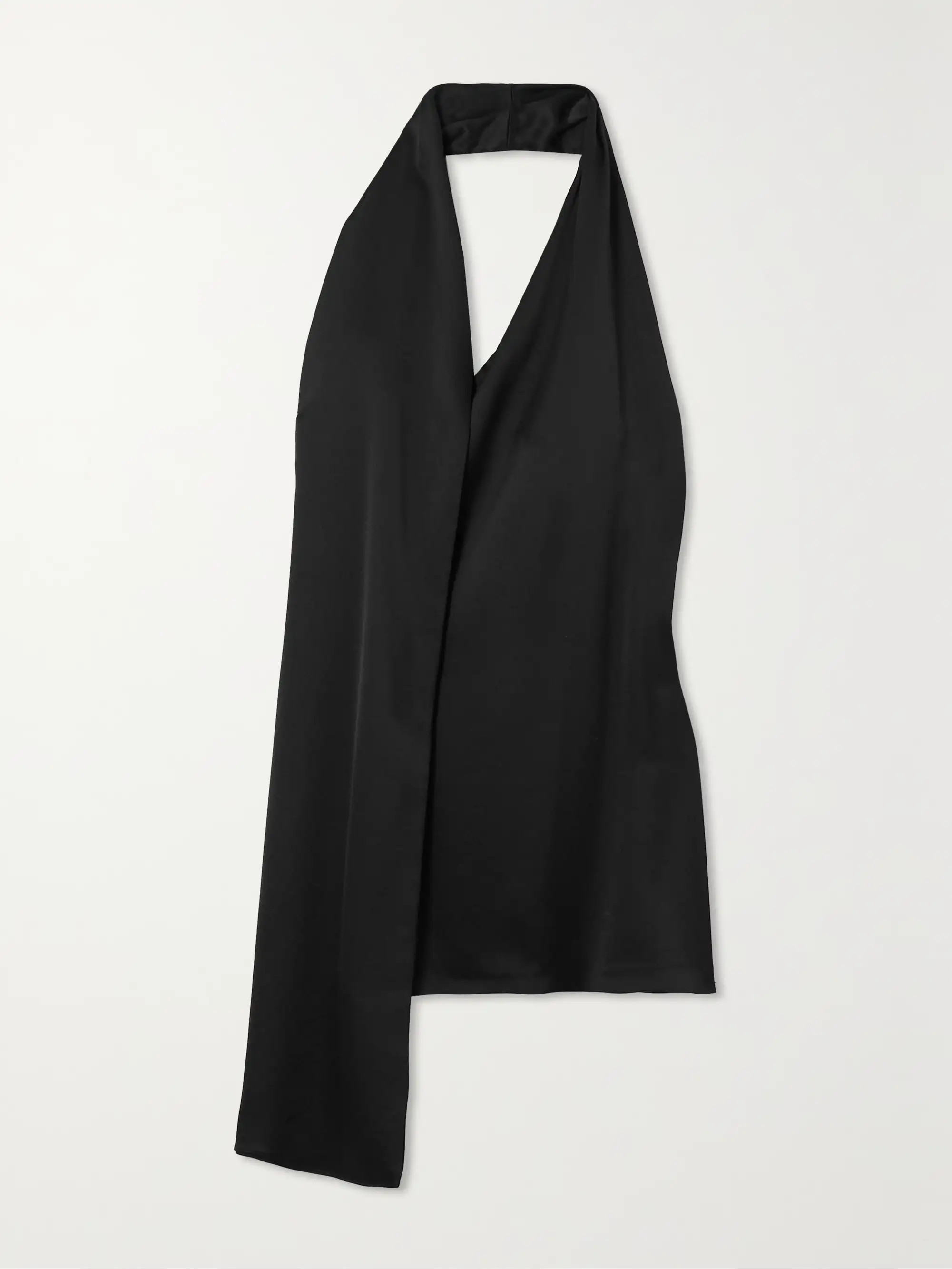 Draped jersey halterneck top | NET-A-PORTER (UK & EU)