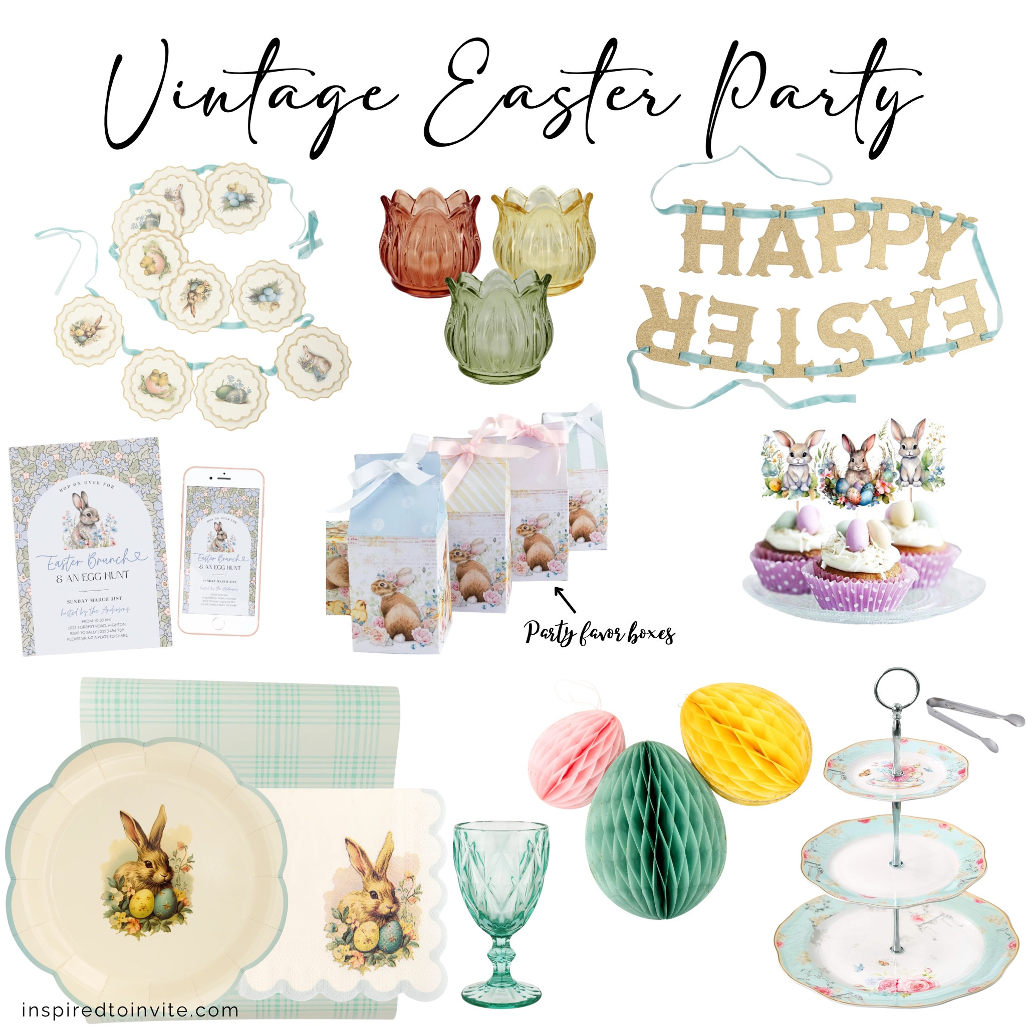 Vintage Easter party finds! #easterparty #easterpartydecor #easterpartyfinds #easterpartyideas

#LTKSeasonal #LTKParties