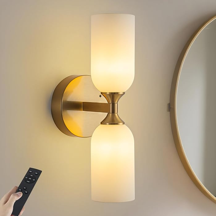 13" Wall Sconces Rechargeable Battery Operated Wall Light | Amazon (US)