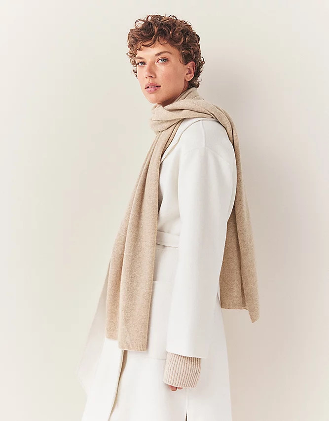 Cashmere Essential Scarf | The White Company UK & ROW
