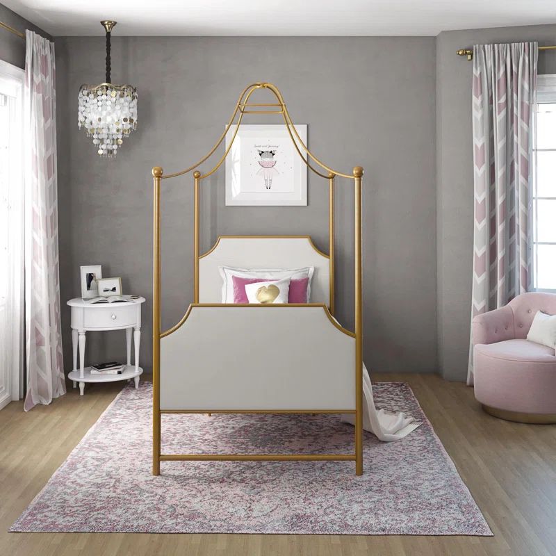 Monarch Hill Clementine Twin Canopy Bed | Wayfair North America
