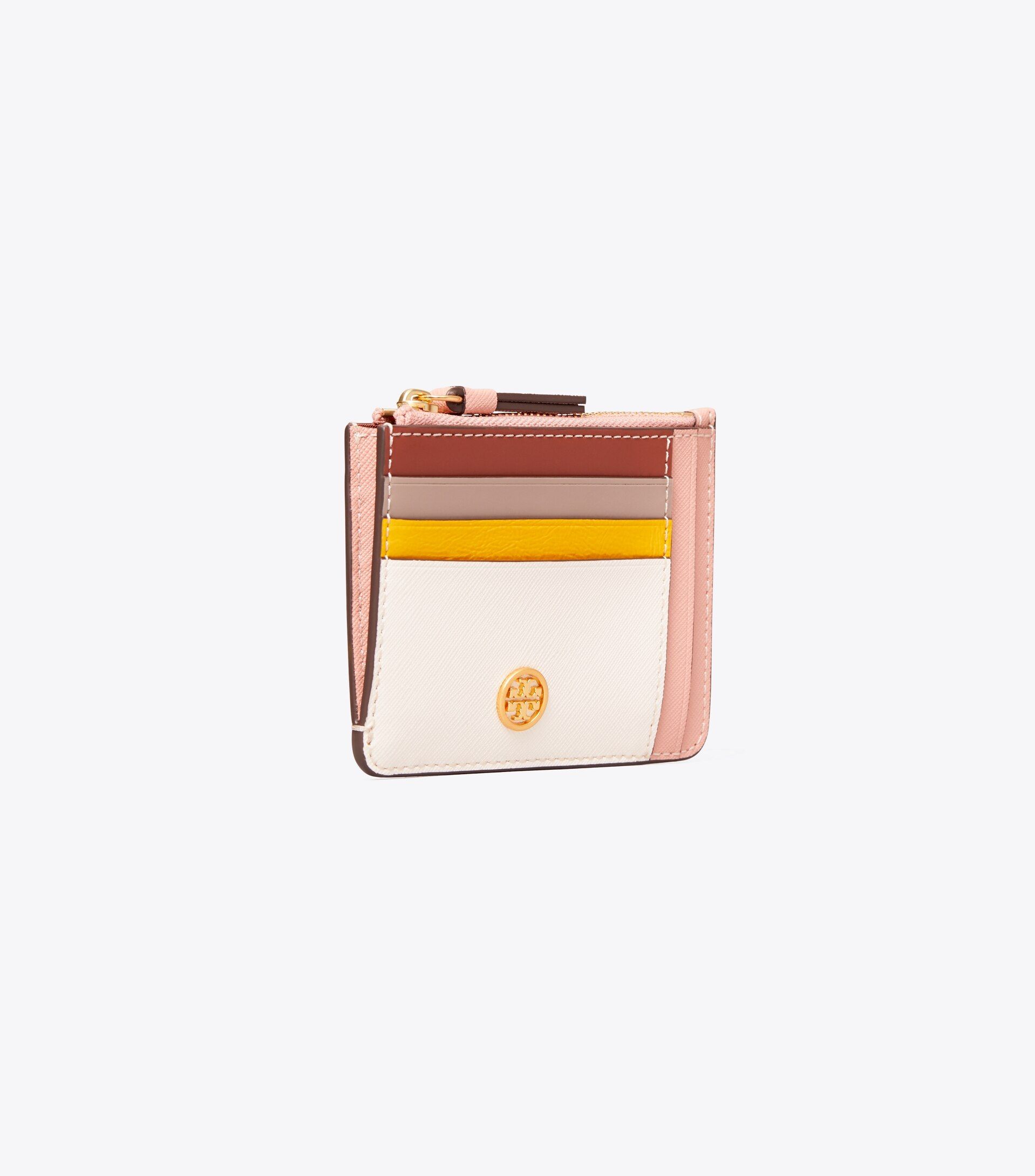 Robinson Color-Block Card Case | Tory Burch (US)