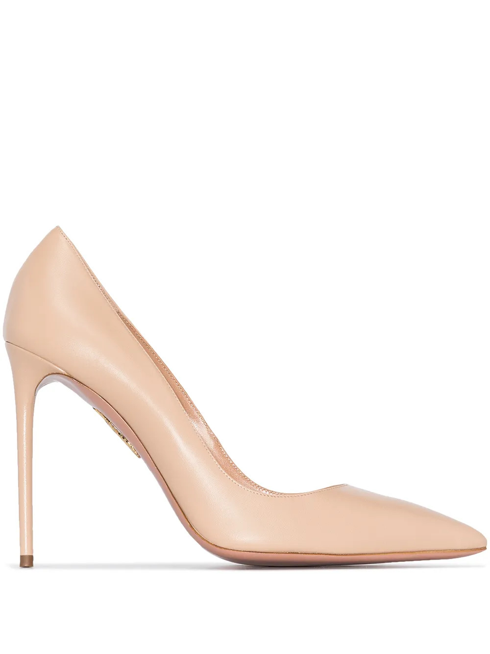 Purist 105mm leather pumps | Farfetch Global