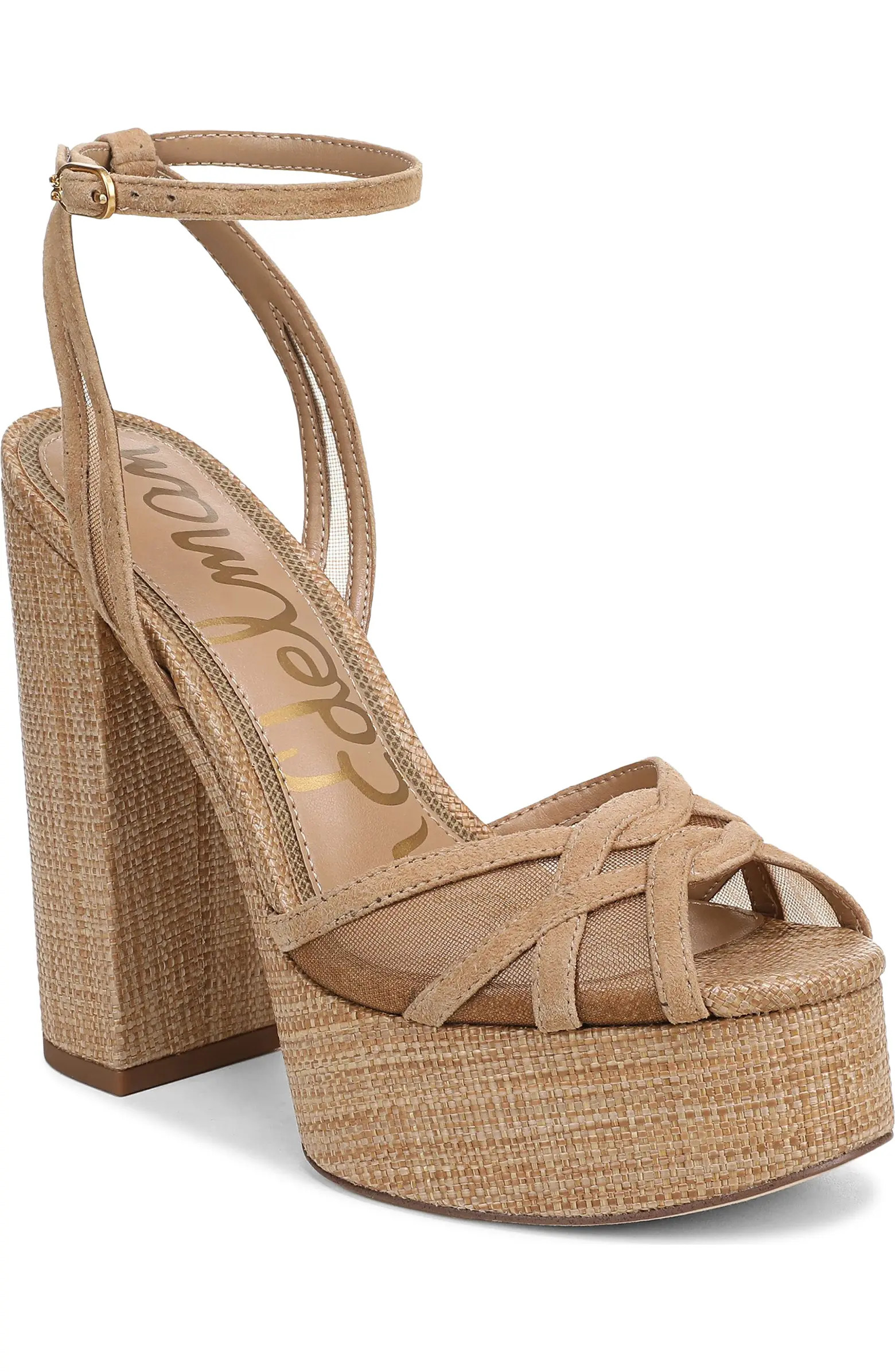 Sandy Ankle Strap Platform Sandal (Women) | Nordstrom