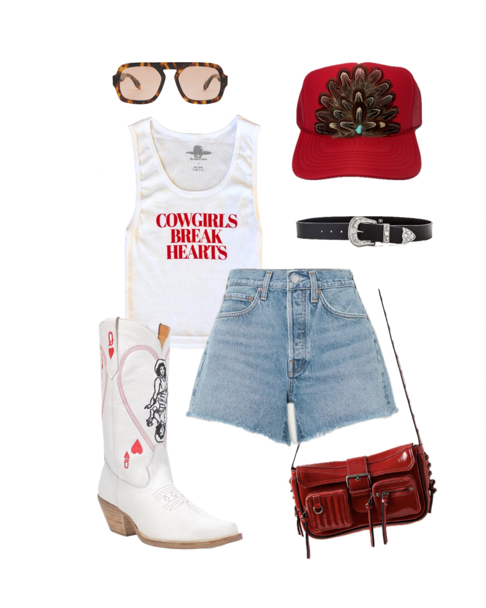 country concert outfit ideas, feather trucker, feather trucker hat 

#LTKFestival