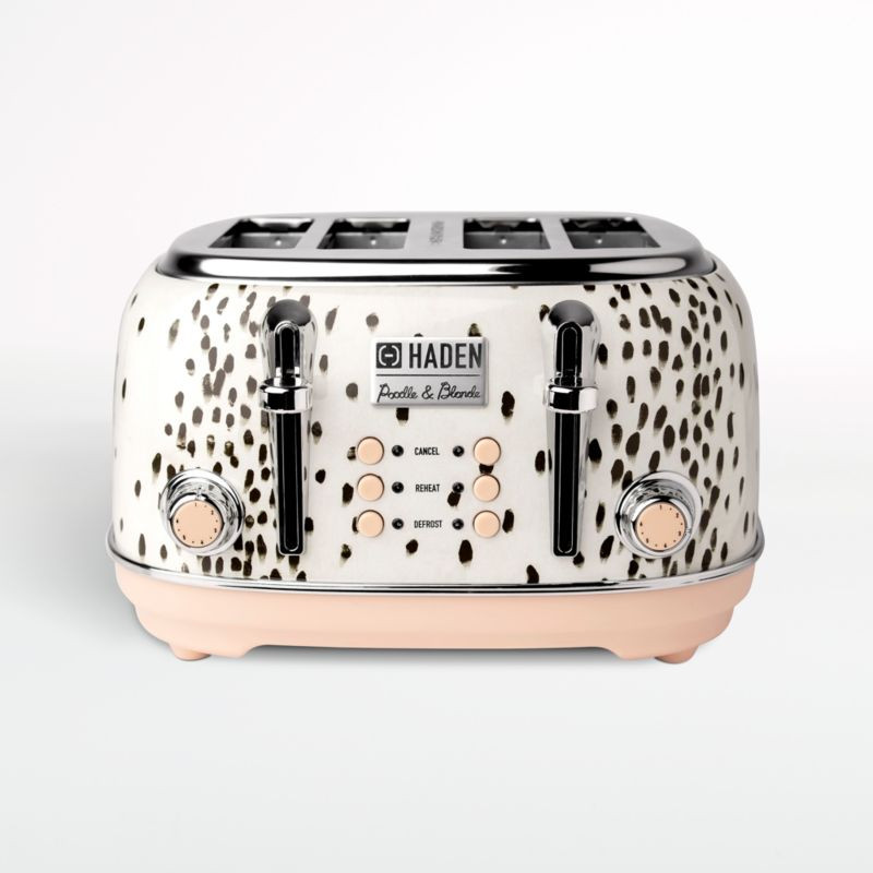 Haden Poodle & Blonde 4-Slice Toaster + Reviews | Crate & Barrel | Crate & Barrel