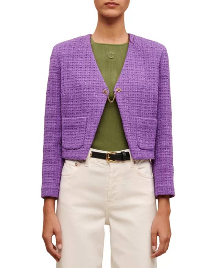 Vapraia Cropped Tweed Jacket | Bloomingdale's (US)