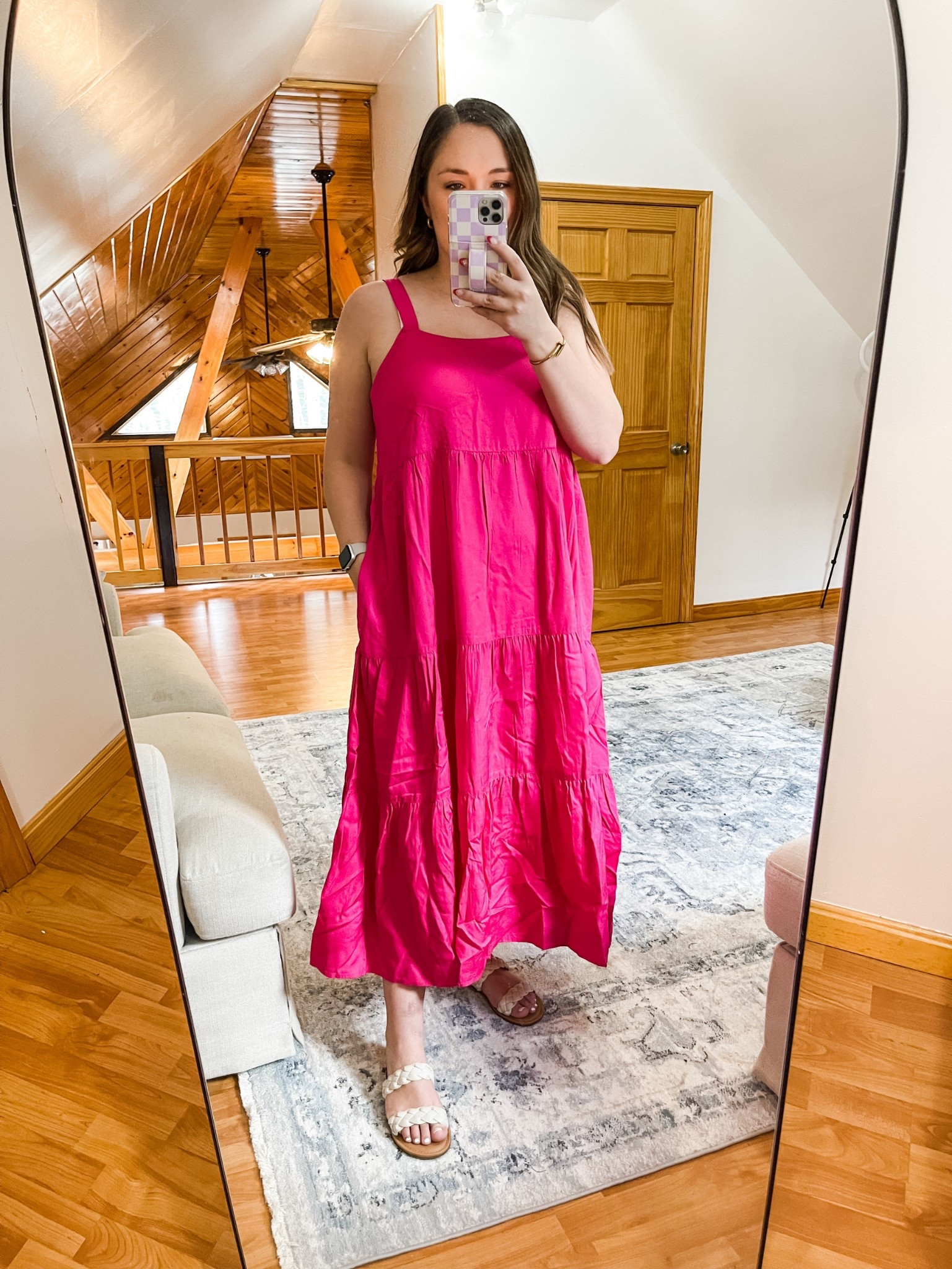 Oh I love this one!! It's unavailable in most sizes now but check to see if your size is available! I will tag something similar. 

Wearing a large

#LTKMidsize #LTKStyleTip #LTKSpringSale