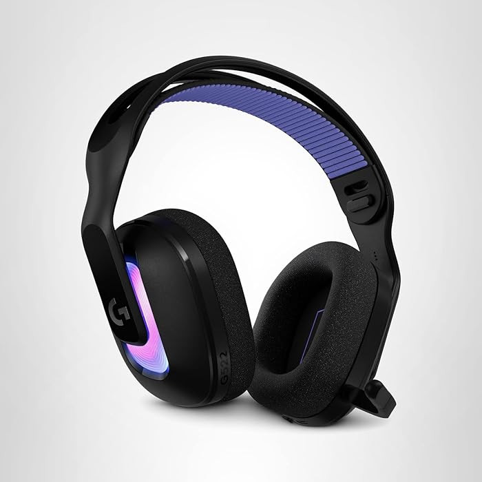 Logitech G522 Lightspeed Wireless Gaming Headset, LIGHTSYNC RGB, Full Bandwidth Mic & Advanced Sy... | Amazon (US)