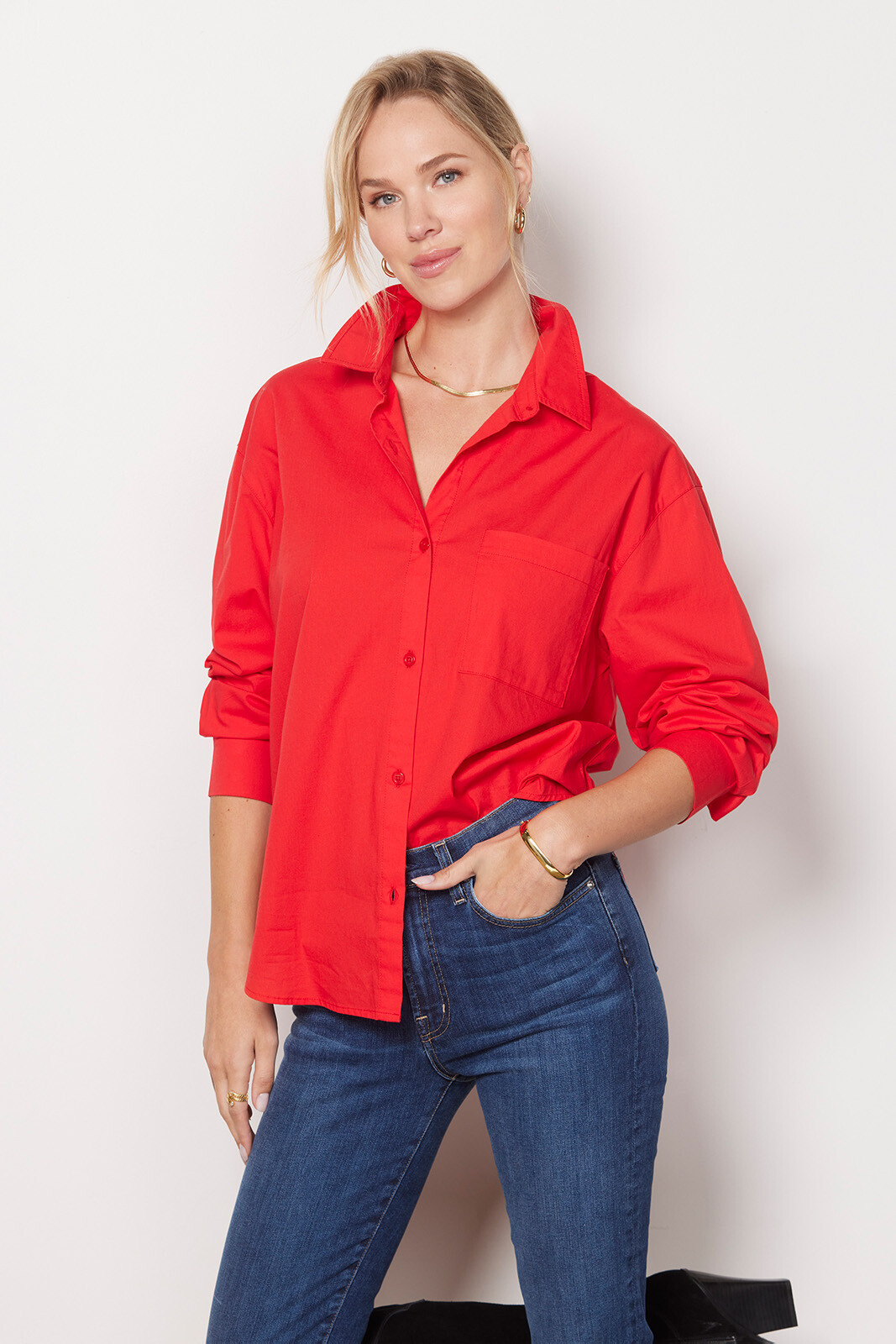 Millie Button Down | Evereve