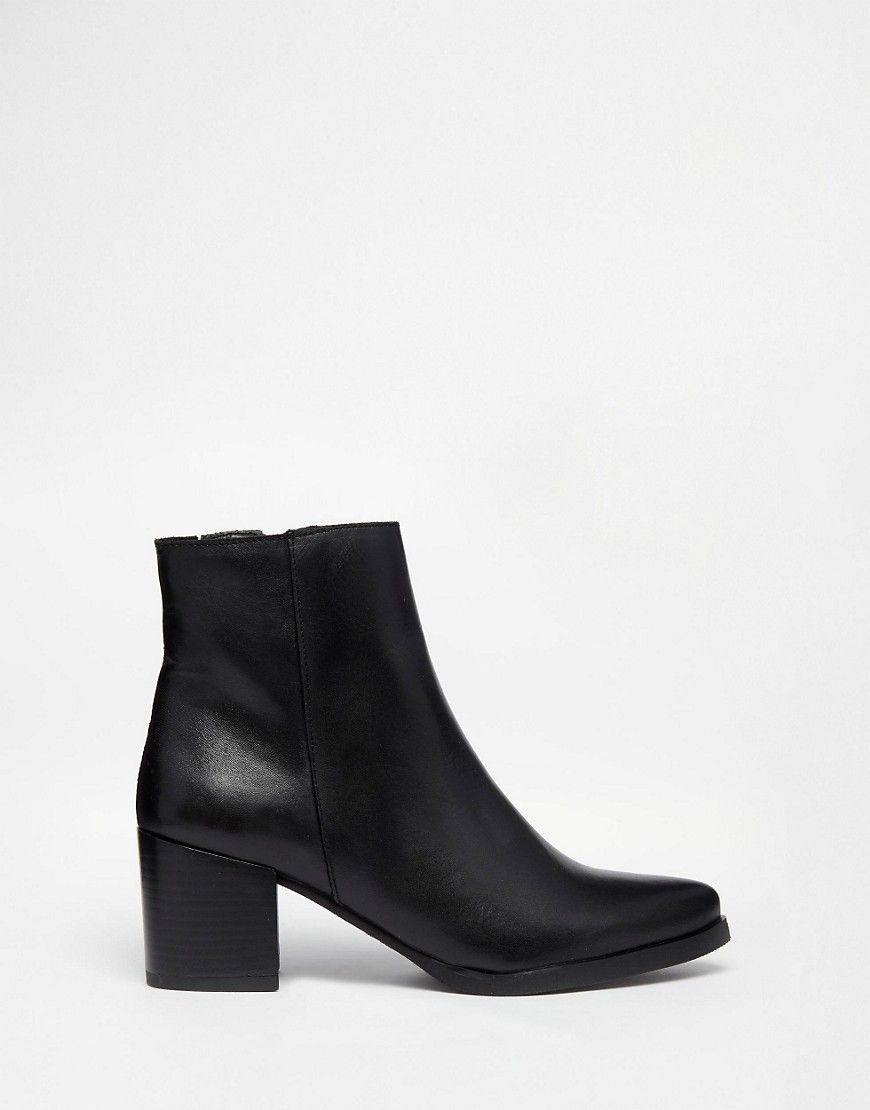 Warehouse Pointed Toe Heeled Ankle Boots | ASOS UK