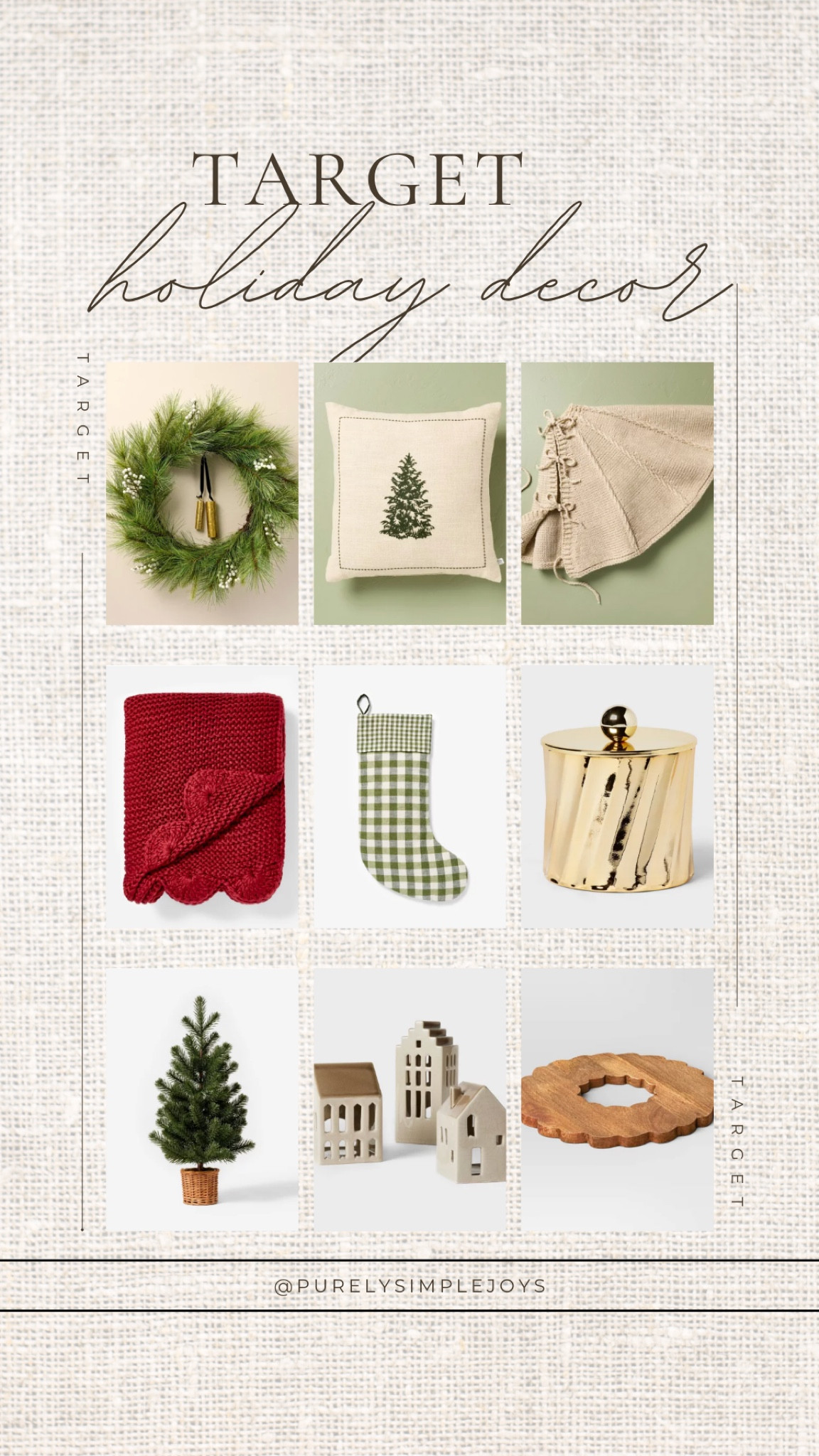 Target Holiday Home Finds!

#LTKHome #LTKHoliday #LTKSeasonal