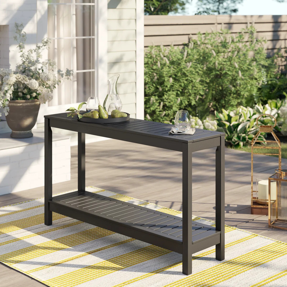 Carey Mahogany Wood Buffet & Console Table | Wayfair North America