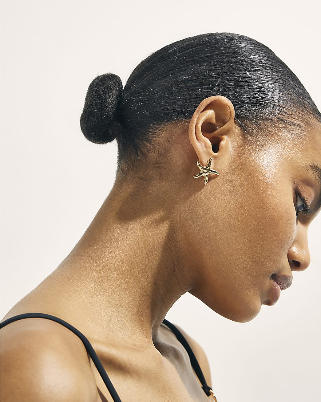 Gold Starfish Stud Earrings | River Island UK & IE