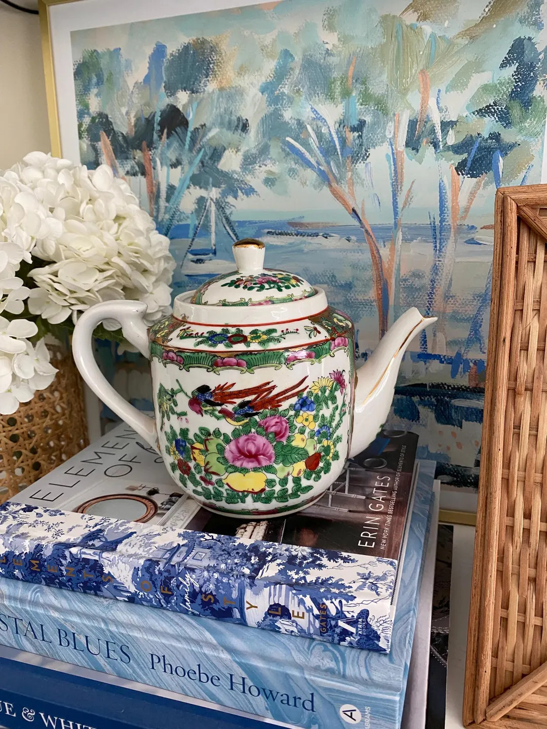 Rose Medallion Cantonese Teapot | Etsy (US)