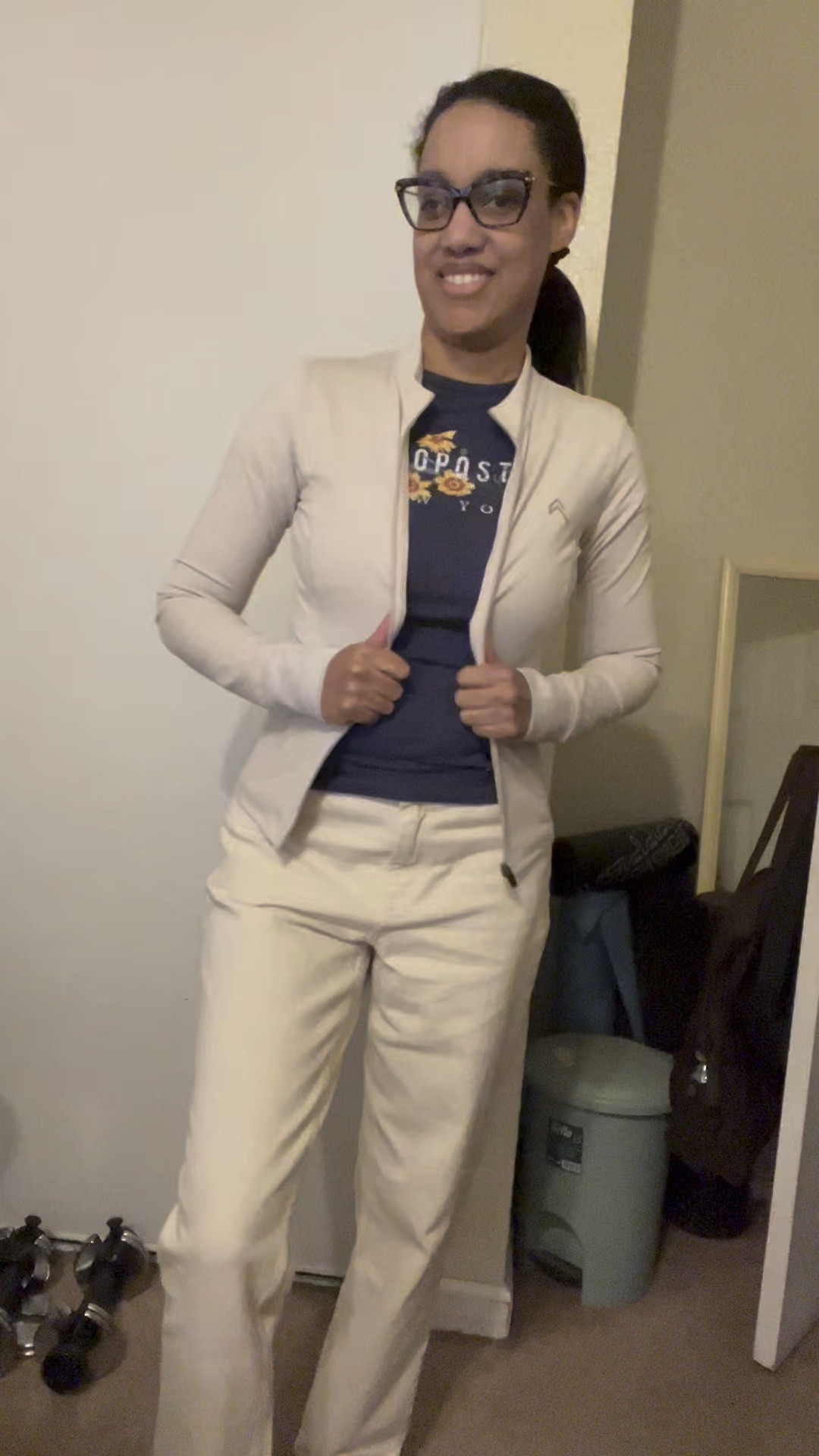 Timeless jacket from oneractive paired with blue t-shirt from Aeropostale and tan jeans from Abercrombie&fitch 
#oneractive #Abercrombie&fitch #aeropostale 

#LTKStyleTip #LTKU #LTKFindsUnder50