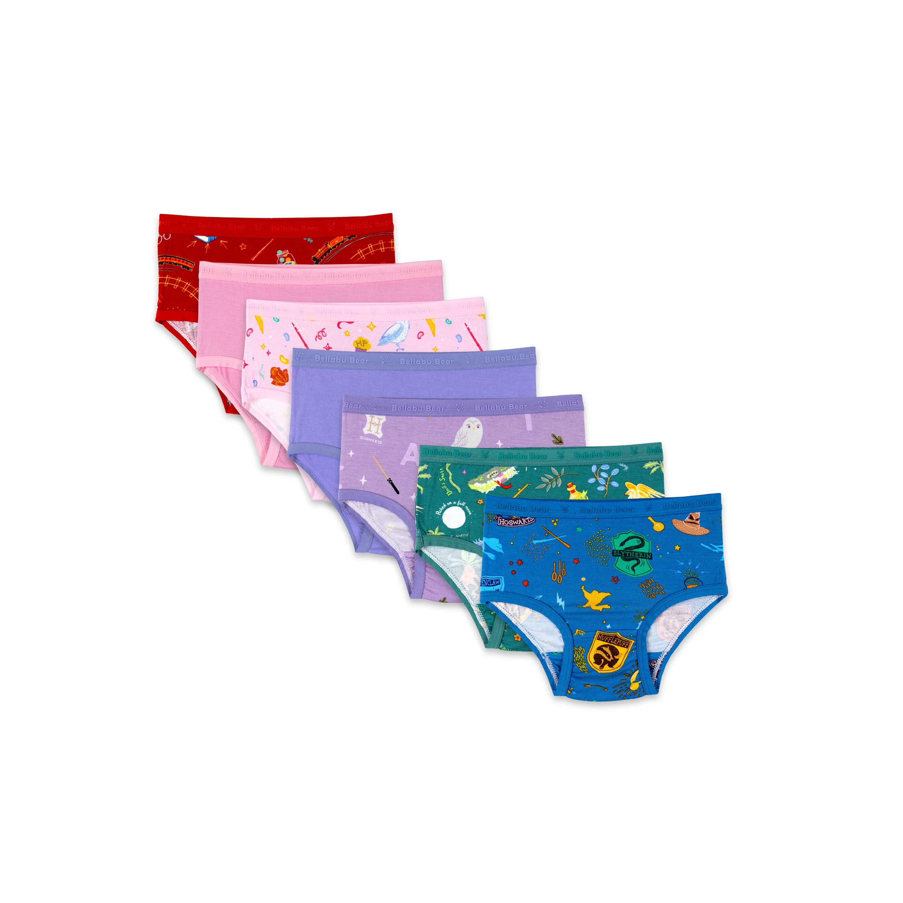 House Pride Girls' Underwear 7-Pack | Bellabu Bear
