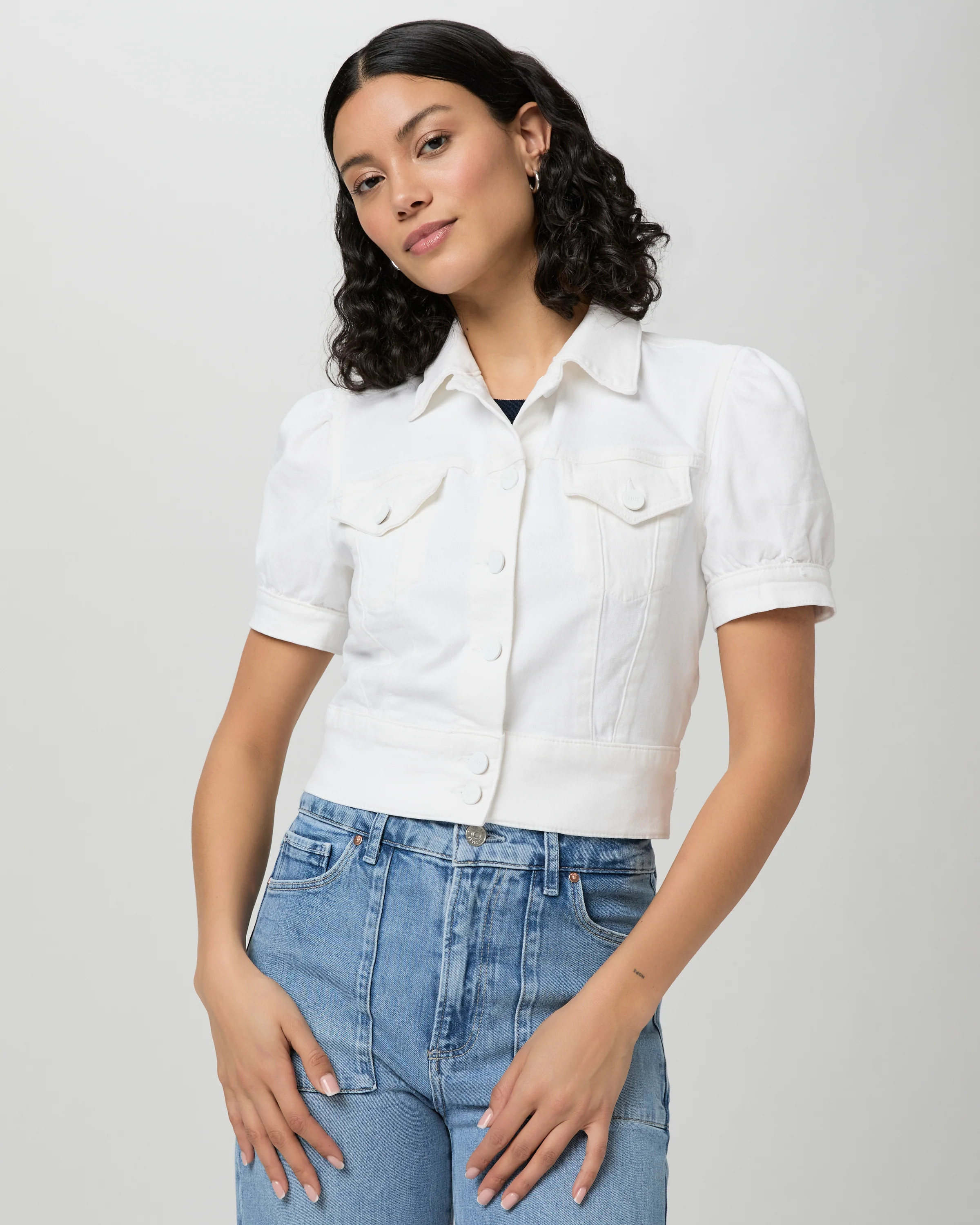 Kendra Jacket - Crisp White | Paige