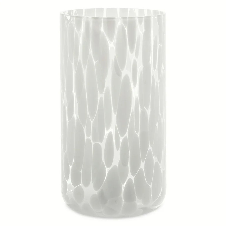 Thyme & Table 20 fl oz White Tortoise Drinking Glass | Walmart (US)