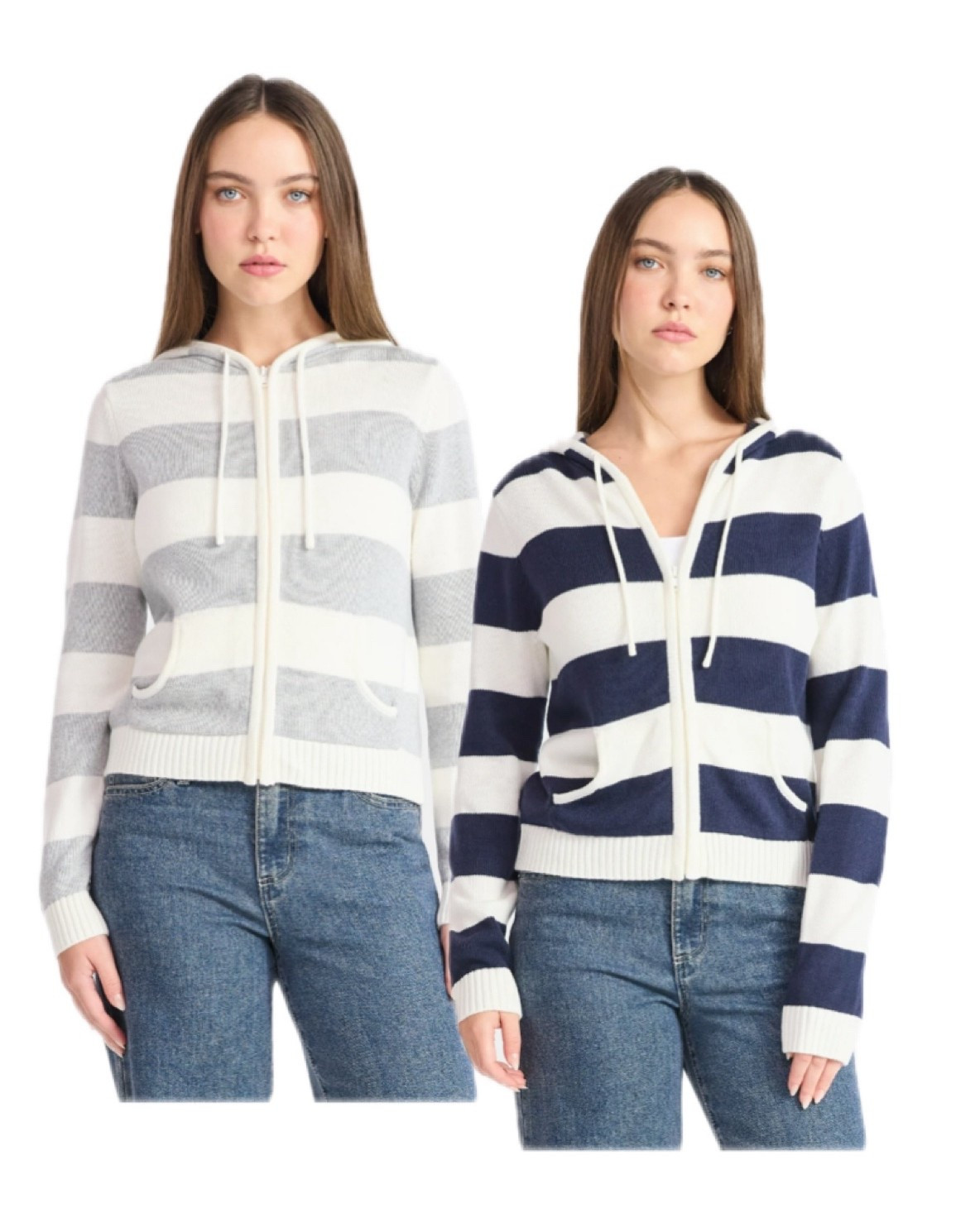 No Boundaries Zip-Up Striped Hoodie Jacket

#LTKFindsUnder50 #LTKStyleTip