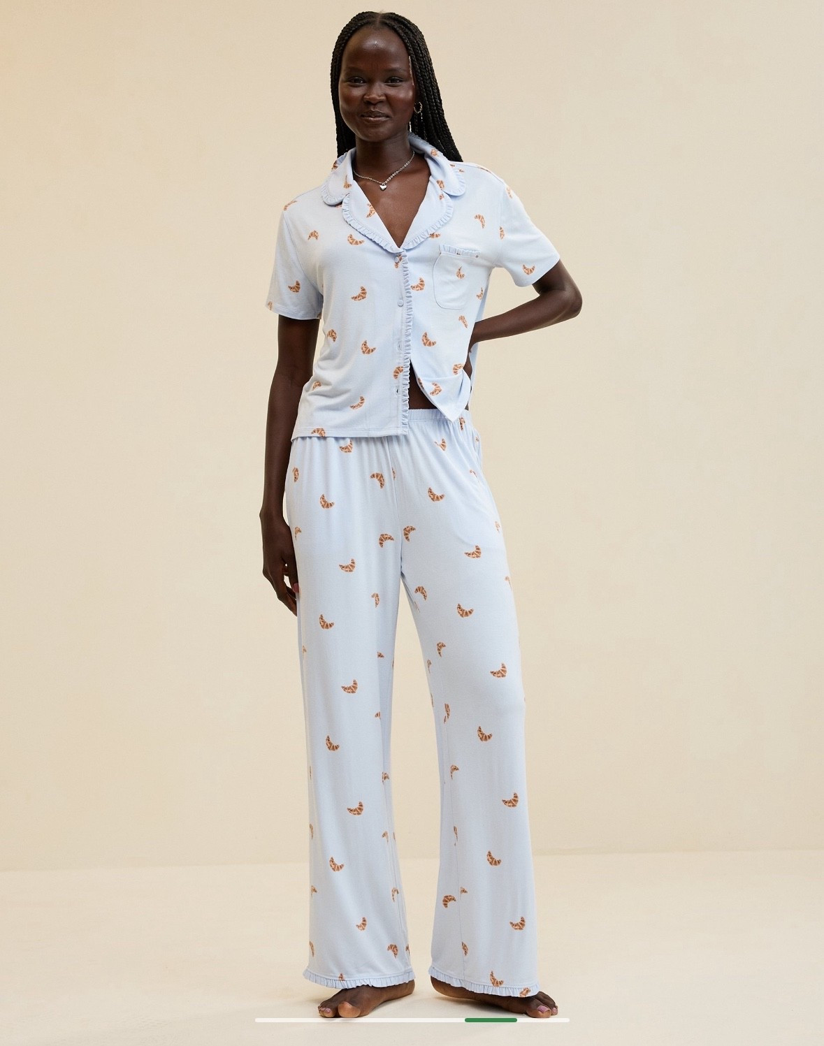 The most buttery soft pajamas that every woman needs. And they have the sweetest lil croissants! (Or plain of croissants aren’t your thing). 

Treat yo self

#LTKMidsize #LTKStyleTip #LTKFindsUnder100