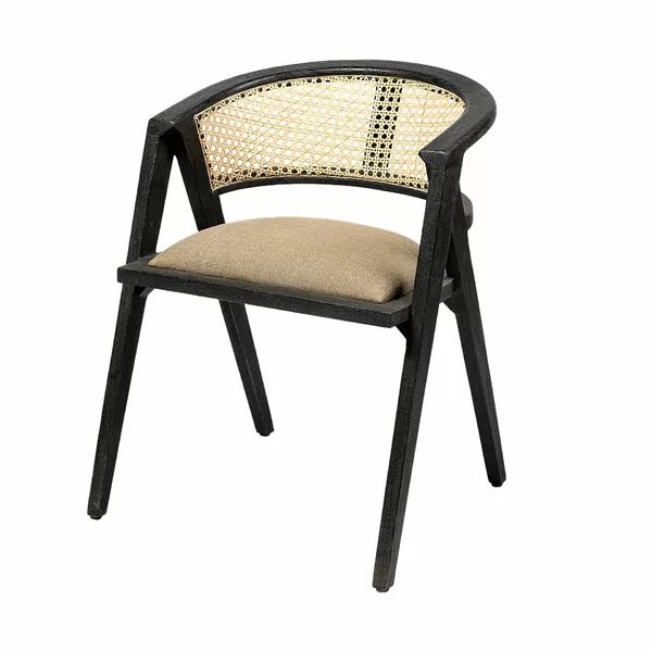 Toccata Linen Windsor Back Arm Chair | Wayfair North America