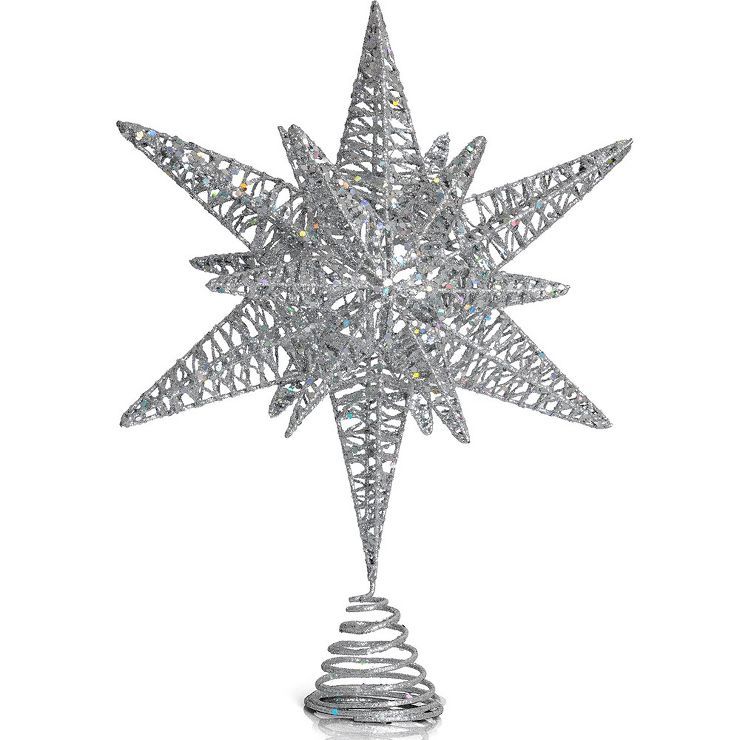Ornativity 3D Star Tree Topper - Silver | Target