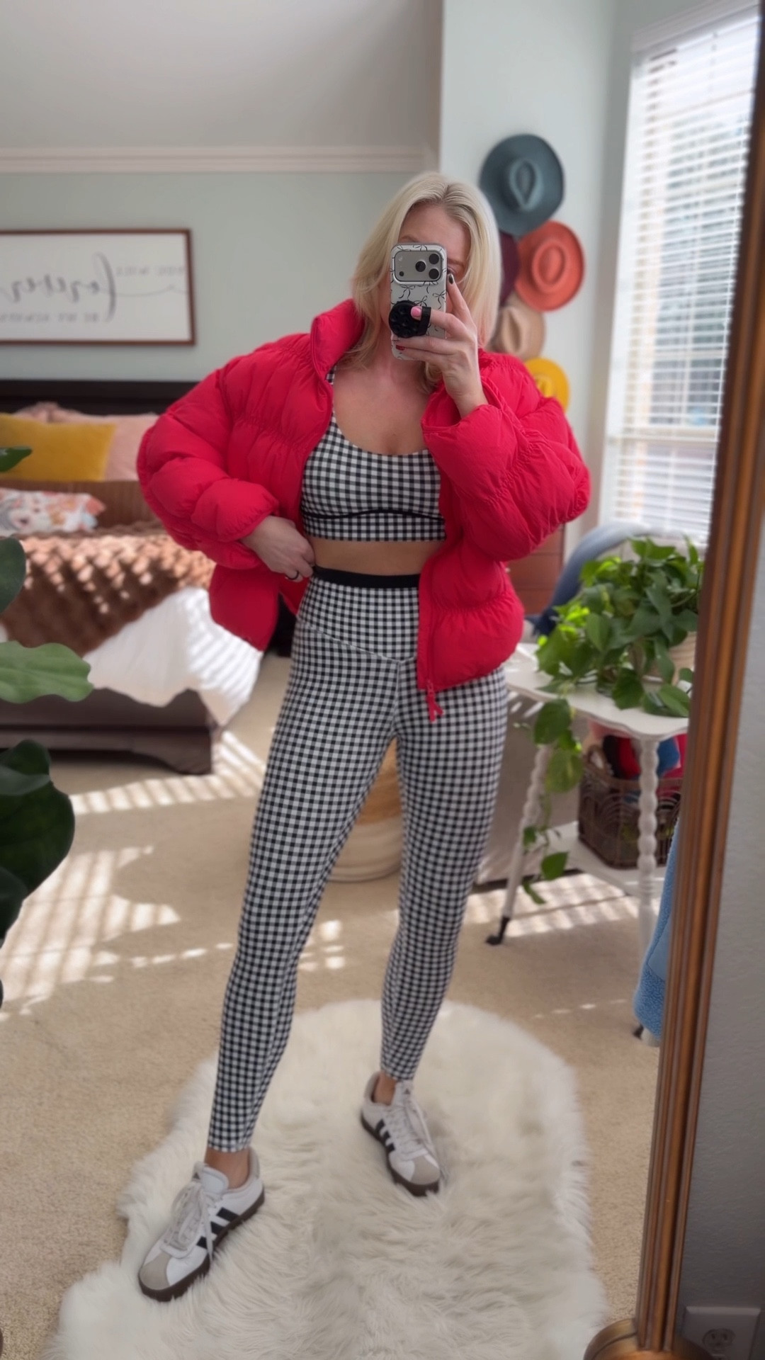The sweetest Valentine’s Day collection from Joy Lab at Target ❤️💕
Gingham printed leggings and sports bra —also comes in solid and pink gingham
All pieces fit tts 
Buttery soft, mid compression and not see through 

#LTKActive #LTKFindsUnder50 #LTKOver40