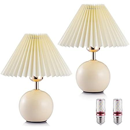 Set Of Two Table Lamps With Accordion Shade | Amazon (US)
