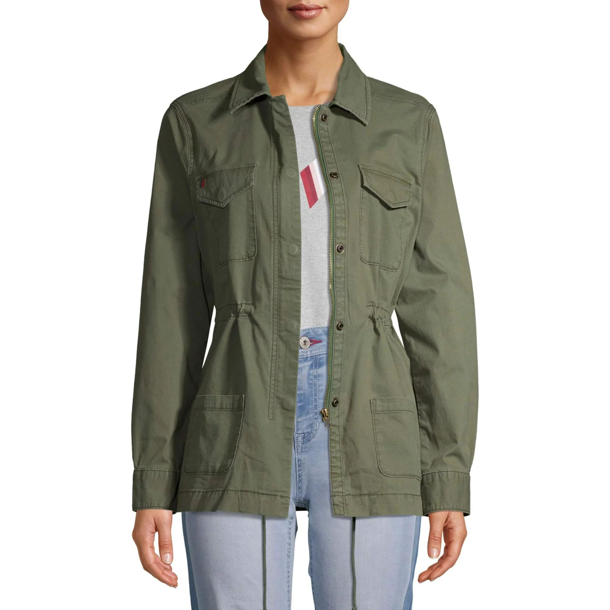 EV1 from Ellen DeGeneres - EV1 from Ellen DeGeneres Love Repeat Safari Jacket Women's - Walmart.c... | Walmart (US)