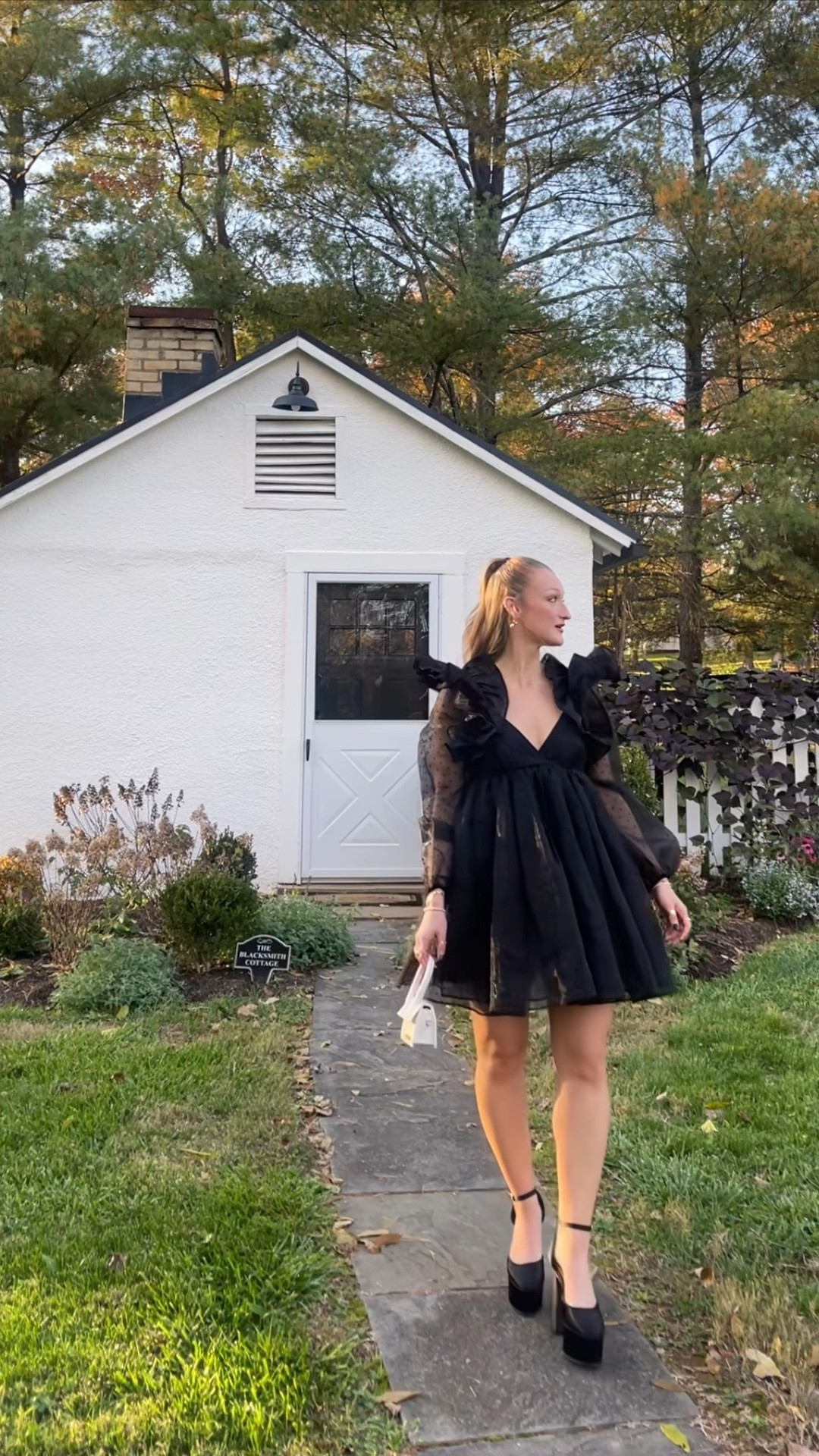 The perfect wedding guest dress 🖤

#LTKwedding