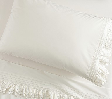 LoveShackFancy Eyelet Ruffle Sheet Set | Pottery Barn Kids